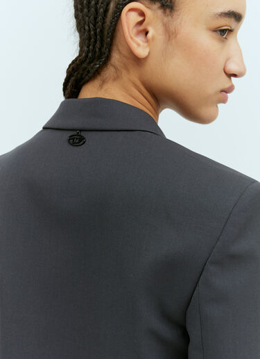 G-Milla-P1 Tailored Crop Blazer Diesel G-Milla-P1 Tailored Crop Blazer Grey dsl0257020