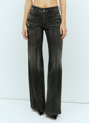 D-Akii Flared Jeans Diesel D-Akii Flared Jeans Black dsl0257025