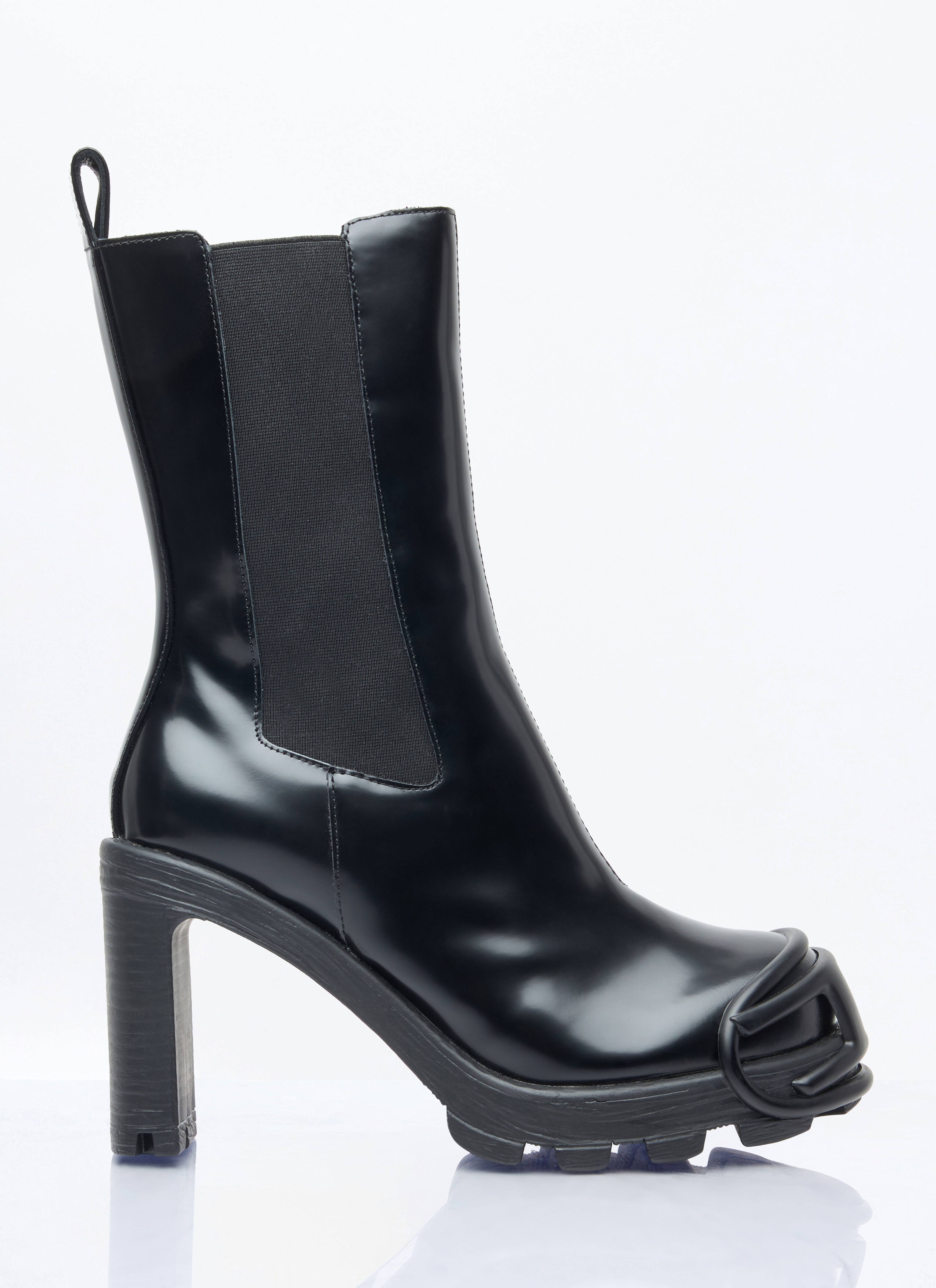 Diesel Women's' D-Hammer Ch Boots in Black | LN-CC®