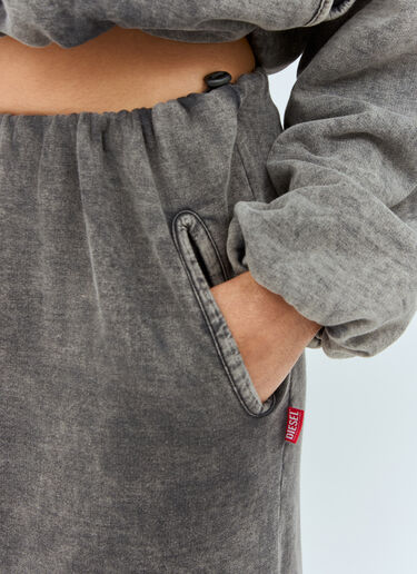 Diesel O-튤립 맥시 스커트 블랙 dsl0258001
