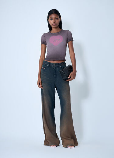 Diesel T-Ele T-Shirt Brown dsl0261002