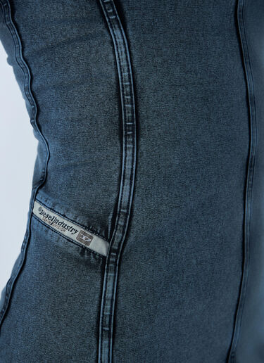 Diesel D-Cupseleeves Dress Denim dsl0261009