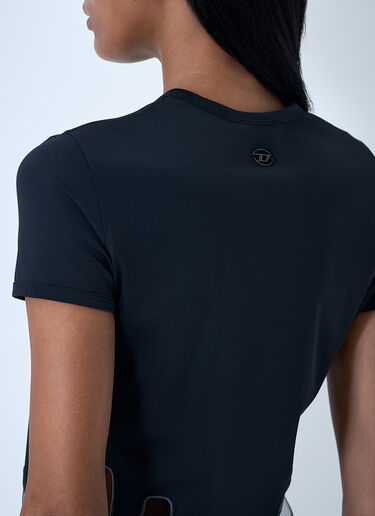 T-Inlay T-Shirt Diesel T-Inlay T-Shirt Black dsl0261013