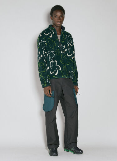 Half-Zip Pile Fleece Sweater District Vision Half-Zip Pile Fleece Sweater Green dtv0154001