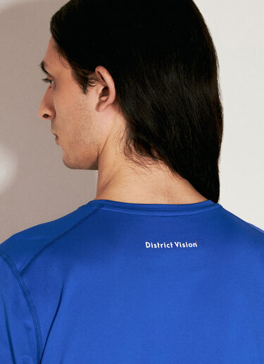 Lightweight Short Sleeve T-Shirt District Vision Lightweight Short Sleeve T-Shirt Blue dtv0156010