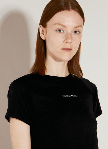 Logo Print T-Shirt District Vision Logo Print T-Shirt Black dtv0256003