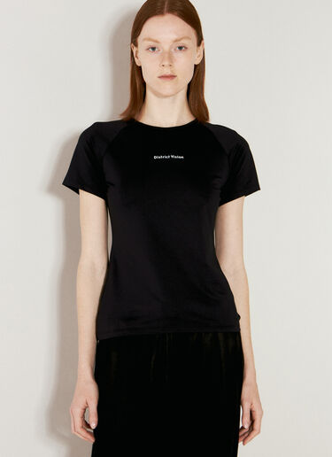Logo Print T-Shirt District Vision Logo Print T-Shirt Black dtv0256003