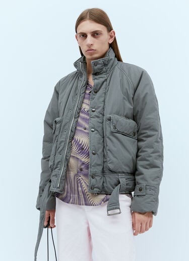 Dries Van Noten 衬垫工装夹克 灰色 dvn0154004