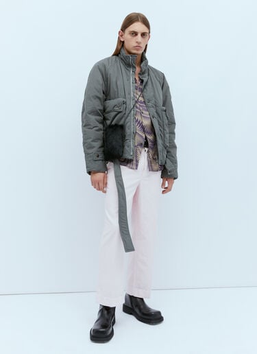 Dries Van Noten 衬垫工装夹克 灰色 dvn0154004
