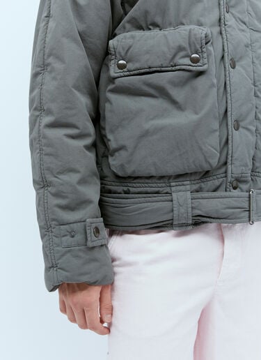 Dries Van Noten 衬垫工装夹克 灰色 dvn0154004
