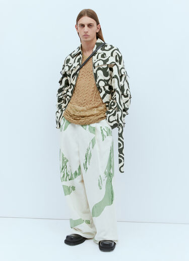 衬垫工装夹克 Dries Van Noten 衬垫工装夹克 乳白色 dvn0154005