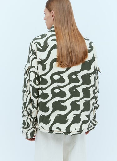 Dries Van Noten 衬垫工装夹克 乳白色 dvn0154005
