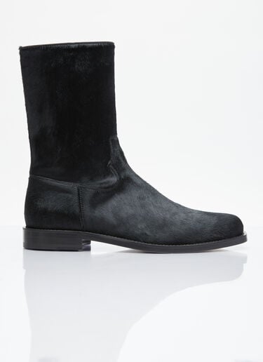 포니헤어 부츠 Dries Van Noten 포니헤어 부츠 블랙 dvn0154028