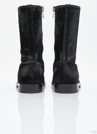 포니헤어 부츠 Dries Van Noten 포니헤어 부츠 블랙 dvn0154028