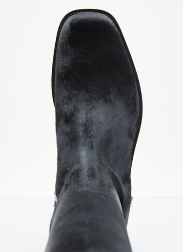 포니헤어 부츠 Dries Van Noten 포니헤어 부츠 블랙 dvn0154028