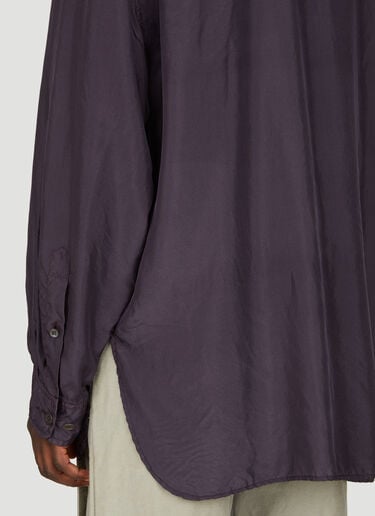 Patch Pockets Silk Shirt Dries Van Noten Patch Pockets Silk Shirt Purple dvn0156016