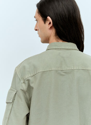 Dries Van Noten Century 衬衫外套 灰色 dvn0156018