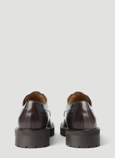 Leather Lace-Up Shoes Dries Van Noten Leather Lace-Up Shoes Dark Brown dvn0156031