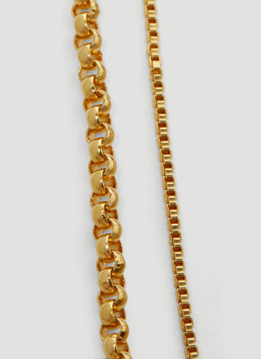 Multilayer Necklace Dries Van Noten Multilayer Necklace Gold dvn0156047