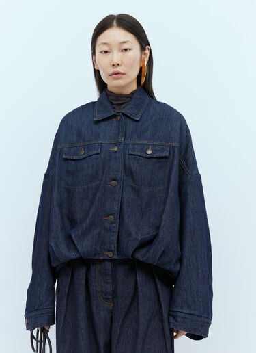 Balloon 牛仔夹克 Dries Van Noten Balloon 牛仔夹克 蓝色 dvn0254008