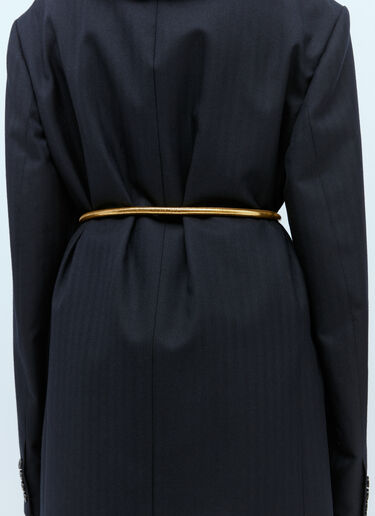 刻花皮革腰带 Dries Van Noten 刻花皮革腰带 金色 dvn0254042