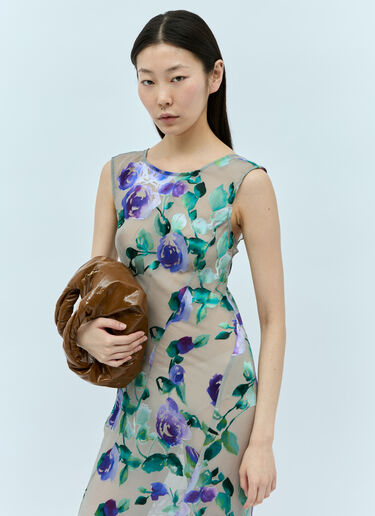 트위스트 페이턴트 핸드백 Dries Van Noten 트위스트 페이턴트 핸드백 브라운 dvn0255010