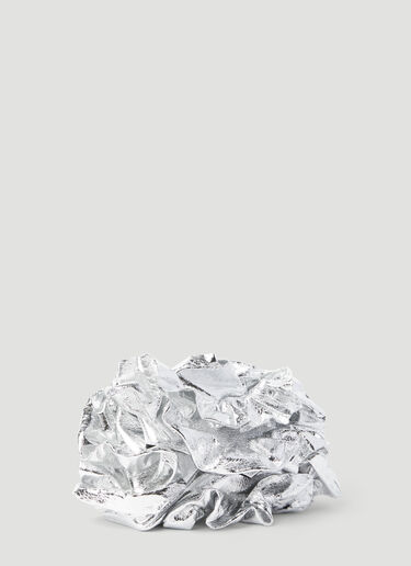 Ruffle Bag Dries Van Noten Ruffle Bag Silver dvn0255011