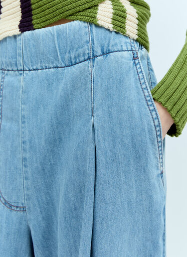Denim Elasticated Waistband Dries Van Noten Denim Elasticated Waistband Blue dvn0256019
