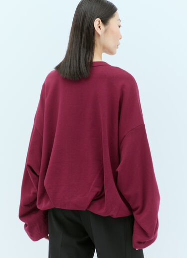 Hannett スウェットシャツ Dries Van Noten Hannett スウェットシャツ バーガンディ dvn0256022