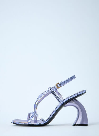Dries Van Noten 露跟高跟鞋 紫色 dvn0259002