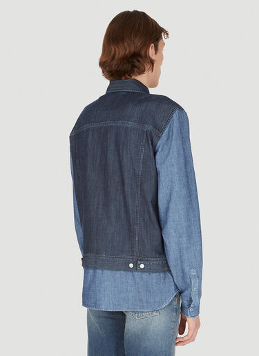 Hybrid Shirt (Di)vision x Won Hundred Hybrid Shirt Blue dwh0348005