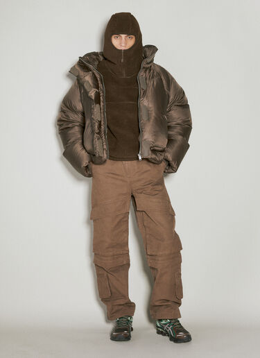 Fluffy Fleece Hooded Sweatshirt Entire Studios Fluffy Fleece Hooded Sweatshirt Brown ent0153006