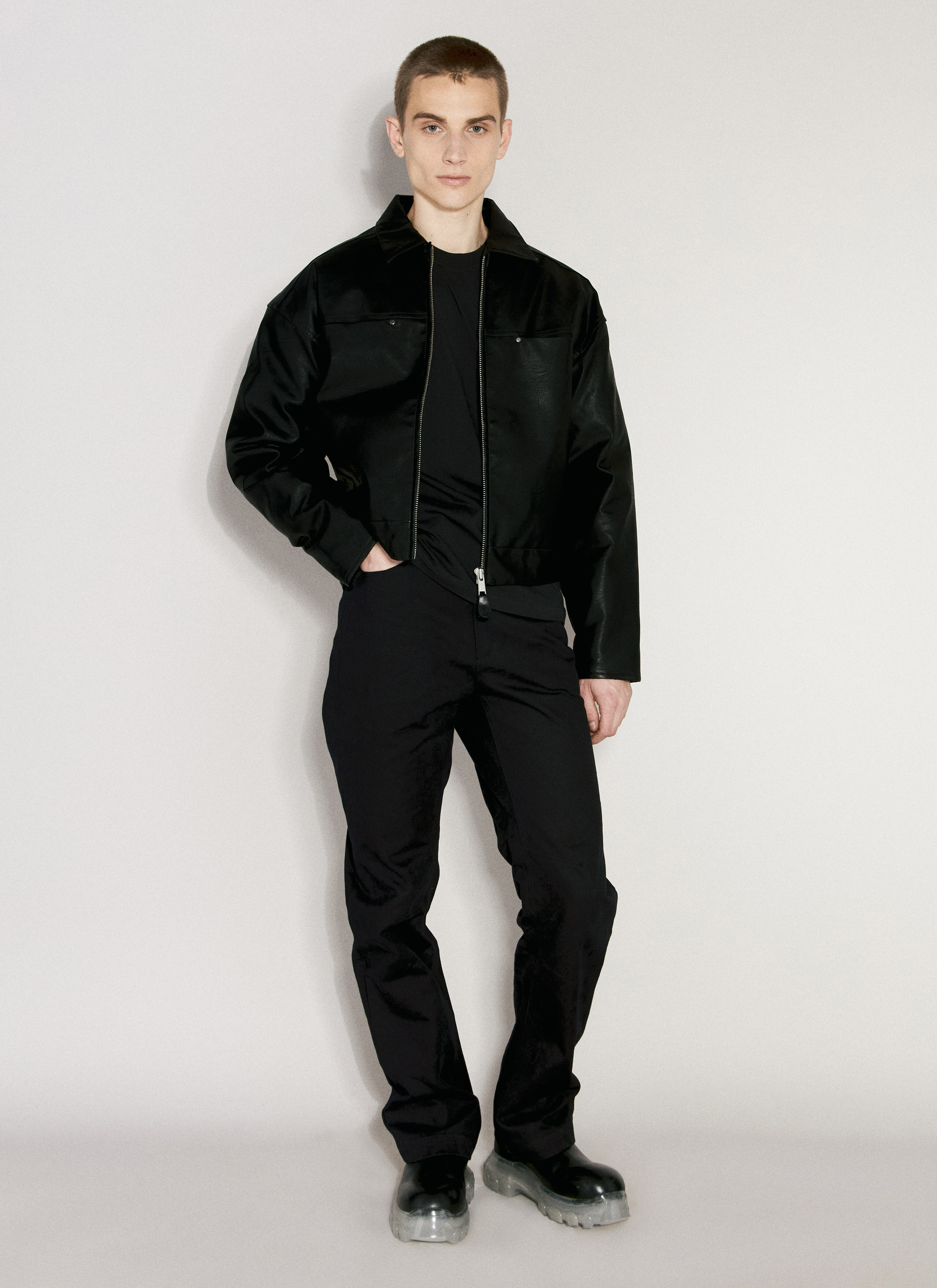 Entire Studios Black Zip-Up Jacket Entire Studios