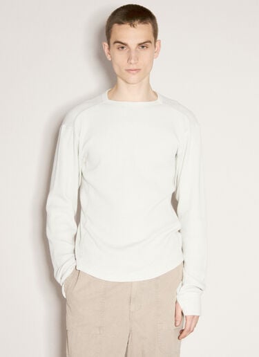 Thermal Long Sleeve T-Shirt Entire Studios Thermal Long Sleeve T-Shirt White ent0155043