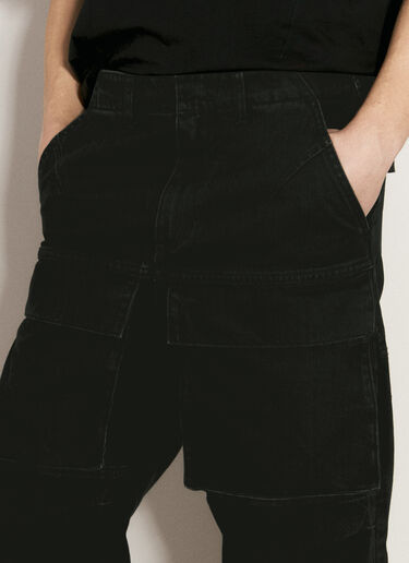 Entire Studios Heavy Cargo Jeans Black ent0156016