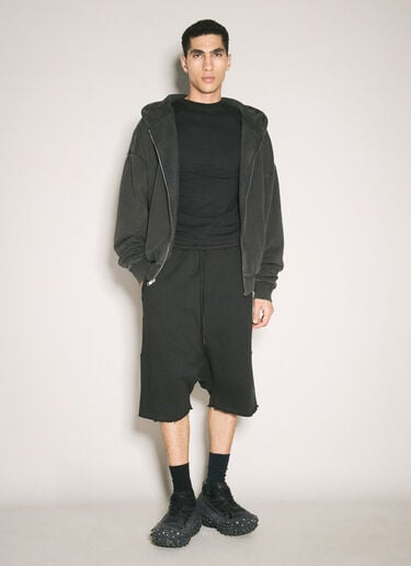 Entire Studios Heavy Drop Shorts Black ent0157039
