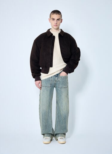 Heavy Knit Crewneck Sweater Entire Studios Heavy Knit Crewneck Sweater Cream ent0158001
