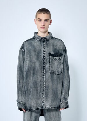 Entire Studios Herculean Denim Shirt Grey ent0158015