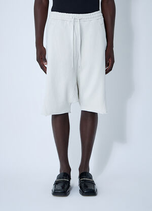Entire Studios Heavy Drop Shorts White ent0159010