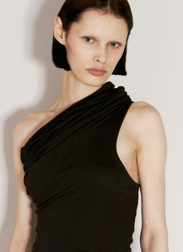 Pillar Mini Dress Entire Studios Pillar Mini Dress Black ent0254005