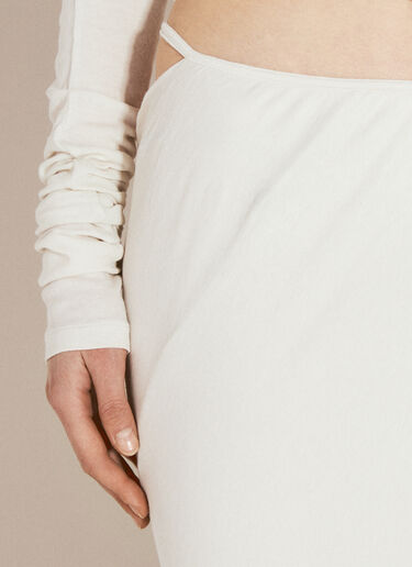 Tink Maxi Skirt Entire Studios Tink Maxi Skirt White ent0254007