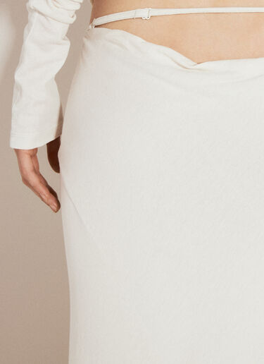 Tink Maxi Skirt Entire Studios Tink Maxi Skirt White ent0254007
