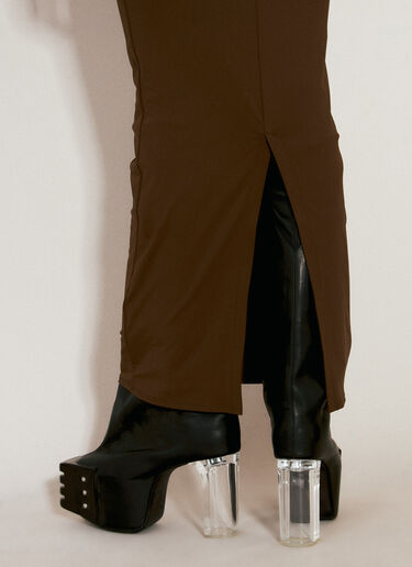 Long Sleeve Maxi Dress Entire Studios Long Sleeve Maxi Dress Brown ent0255019
