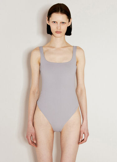Square Neck Bodysuit Entire Studios Square Neck Bodysuit Grey ent0255021