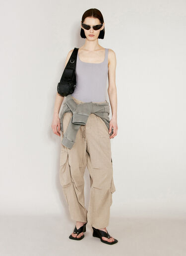 Square Neck Bodysuit Entire Studios Square Neck Bodysuit Grey ent0255021