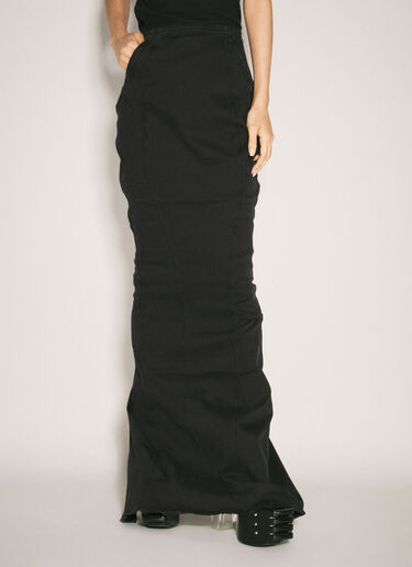 Channel Maxi Skirt Entire Studios Channel Maxi Skirt Black ent0257015