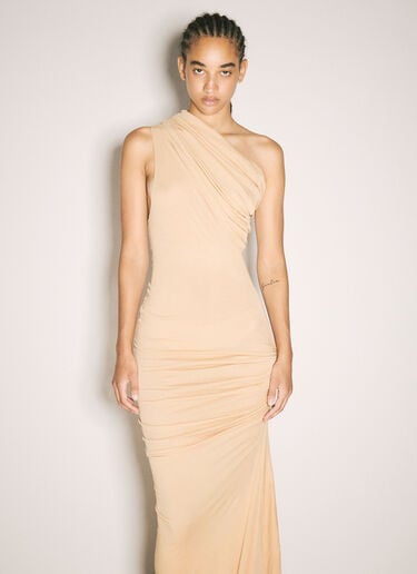 Pillar Maxi Dress Entire Studios Pillar Maxi Dress Beige ent0257018