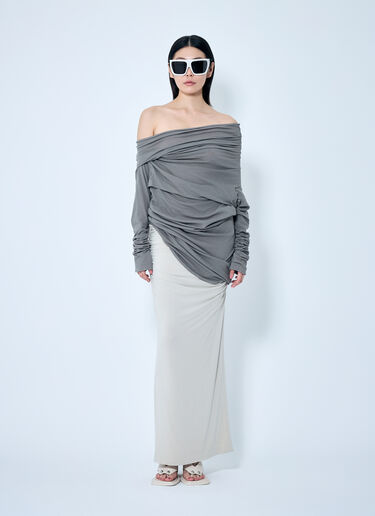 Bound Long Sleeve Top Entire Studios Bound Long Sleeve Top Grey ent0258004