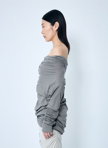 Bound Long Sleeve Top Entire Studios Bound Long Sleeve Top Grey ent0258004