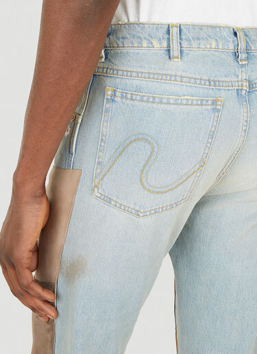 Patchwork Jeans ERL Patchwork Jeans Blue erl0147005